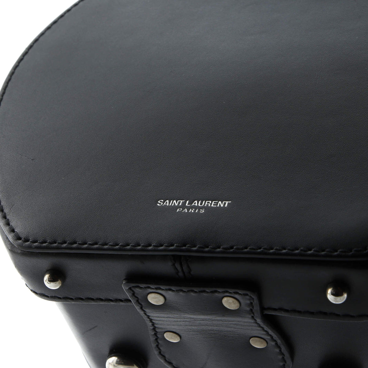 Mica Hatbox Bag Leather Small