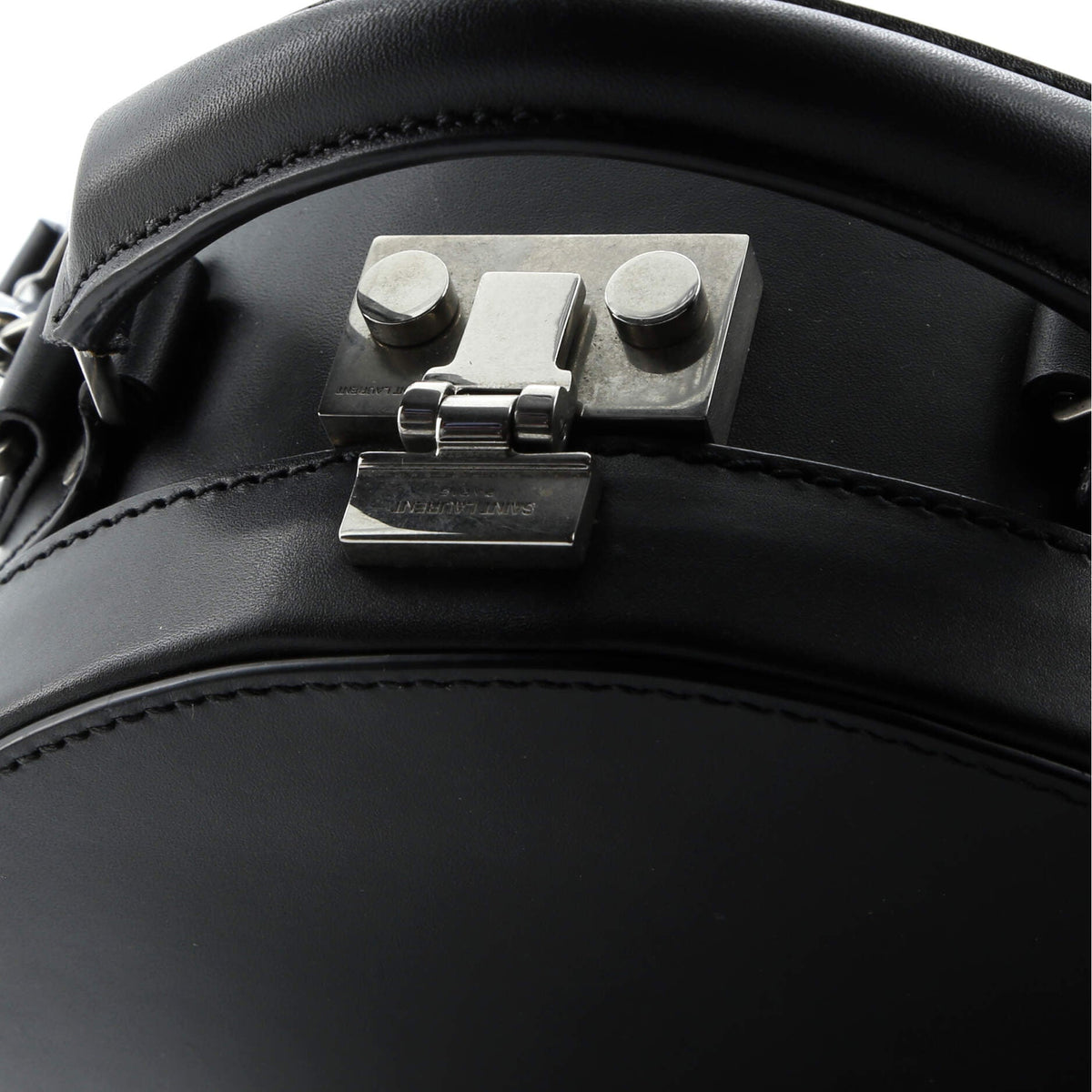 Mica Hatbox Bag Leather Small