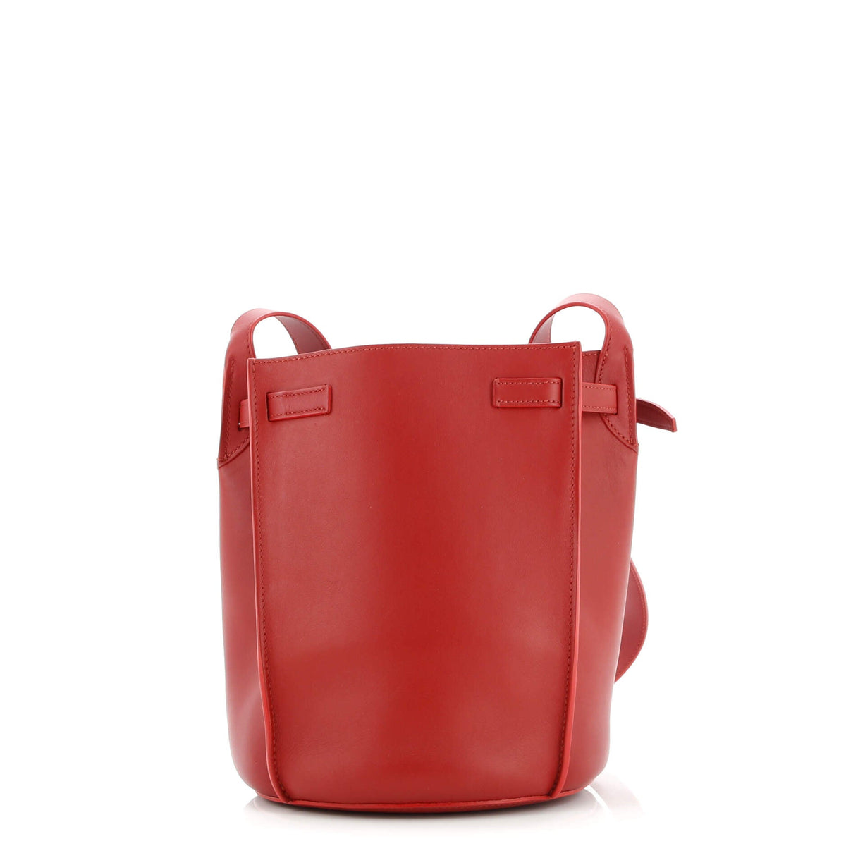 Long Strap Big Bag Bucket Leather