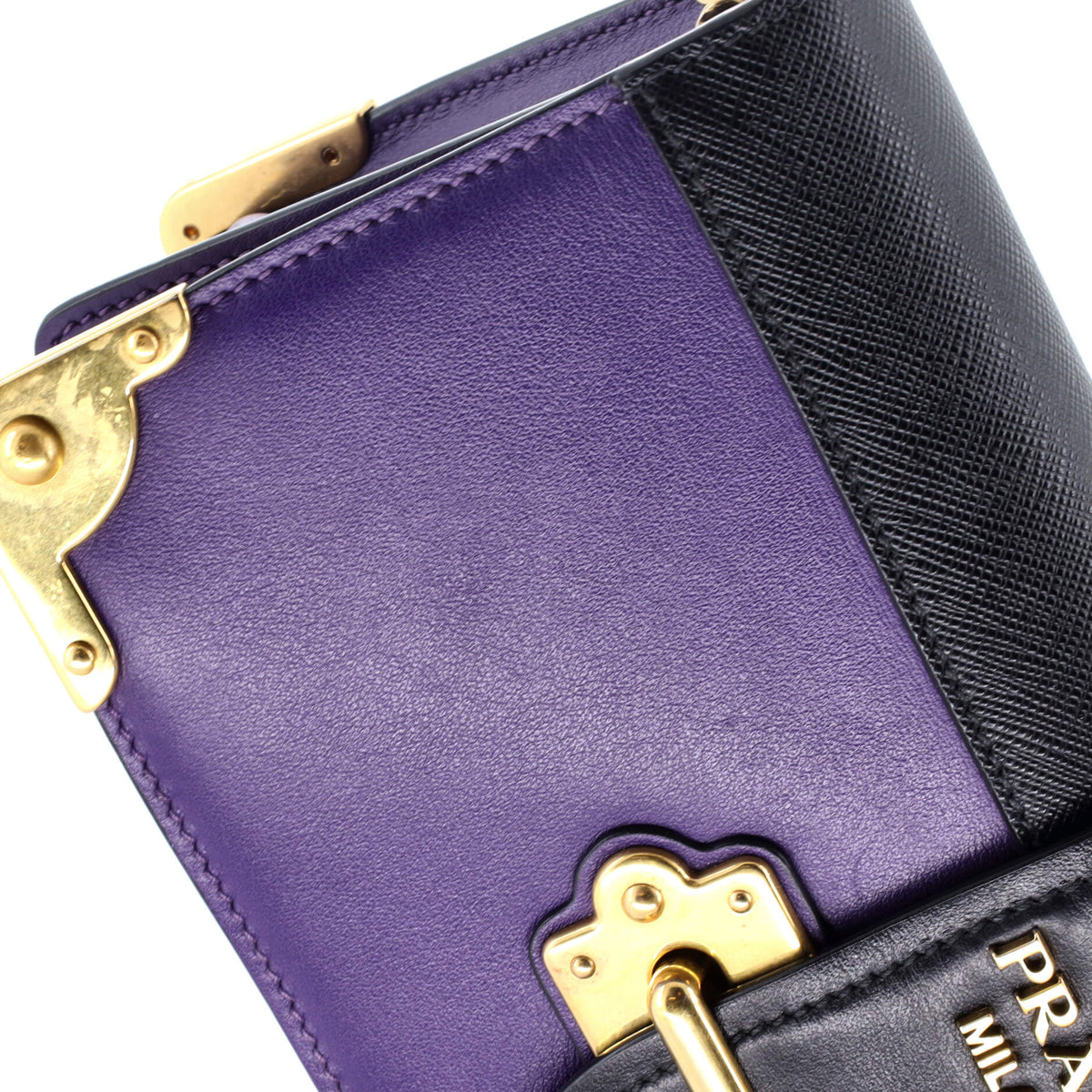 Cahier Chain Clutch City Calf and Saffiano