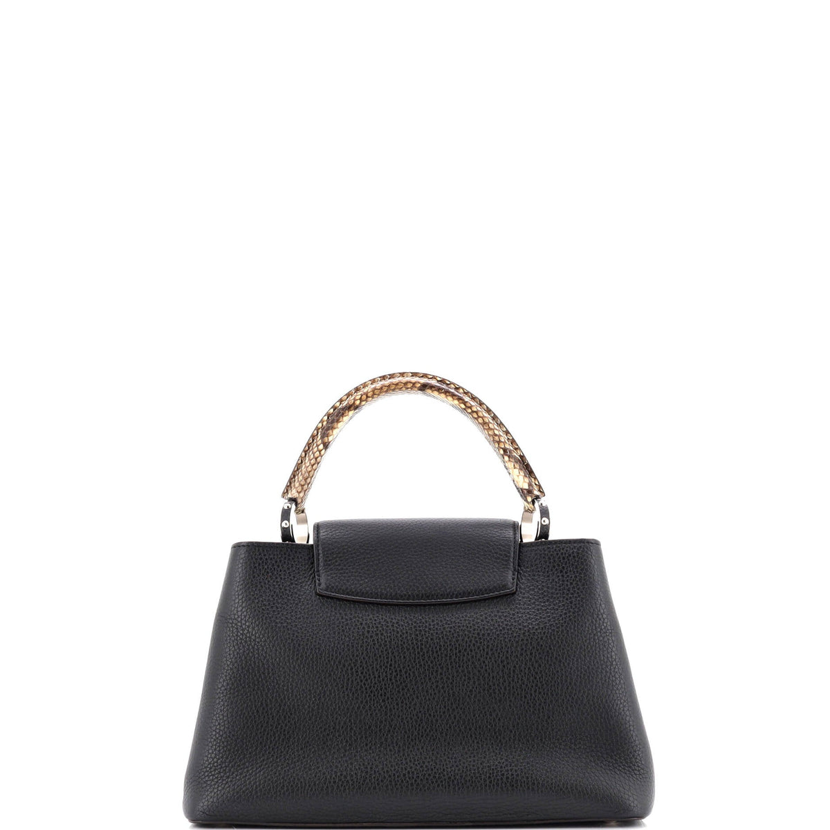 Capucines Bag Leather with Python PM