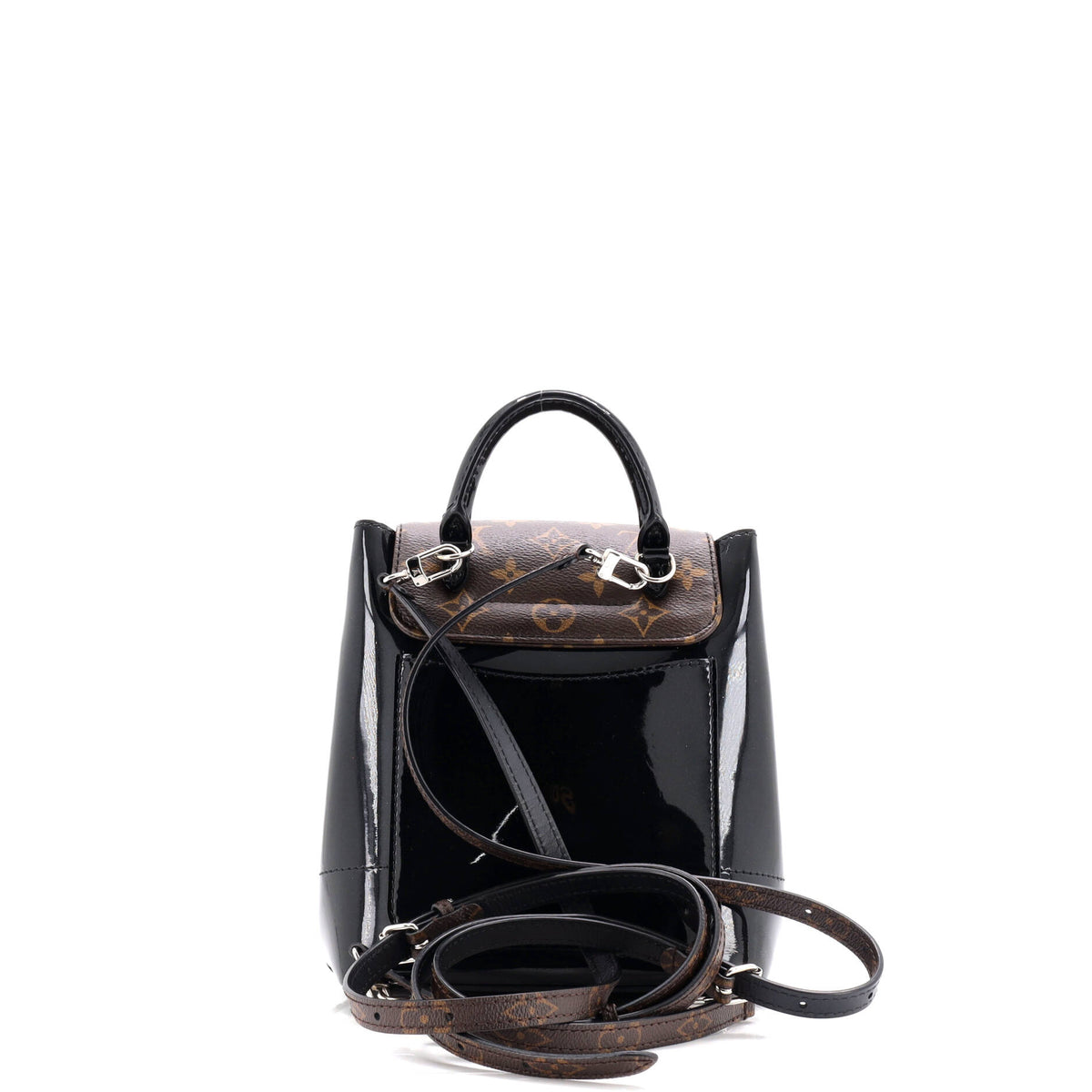 Hot Springs Backpack Vernis with Monogram Canvas