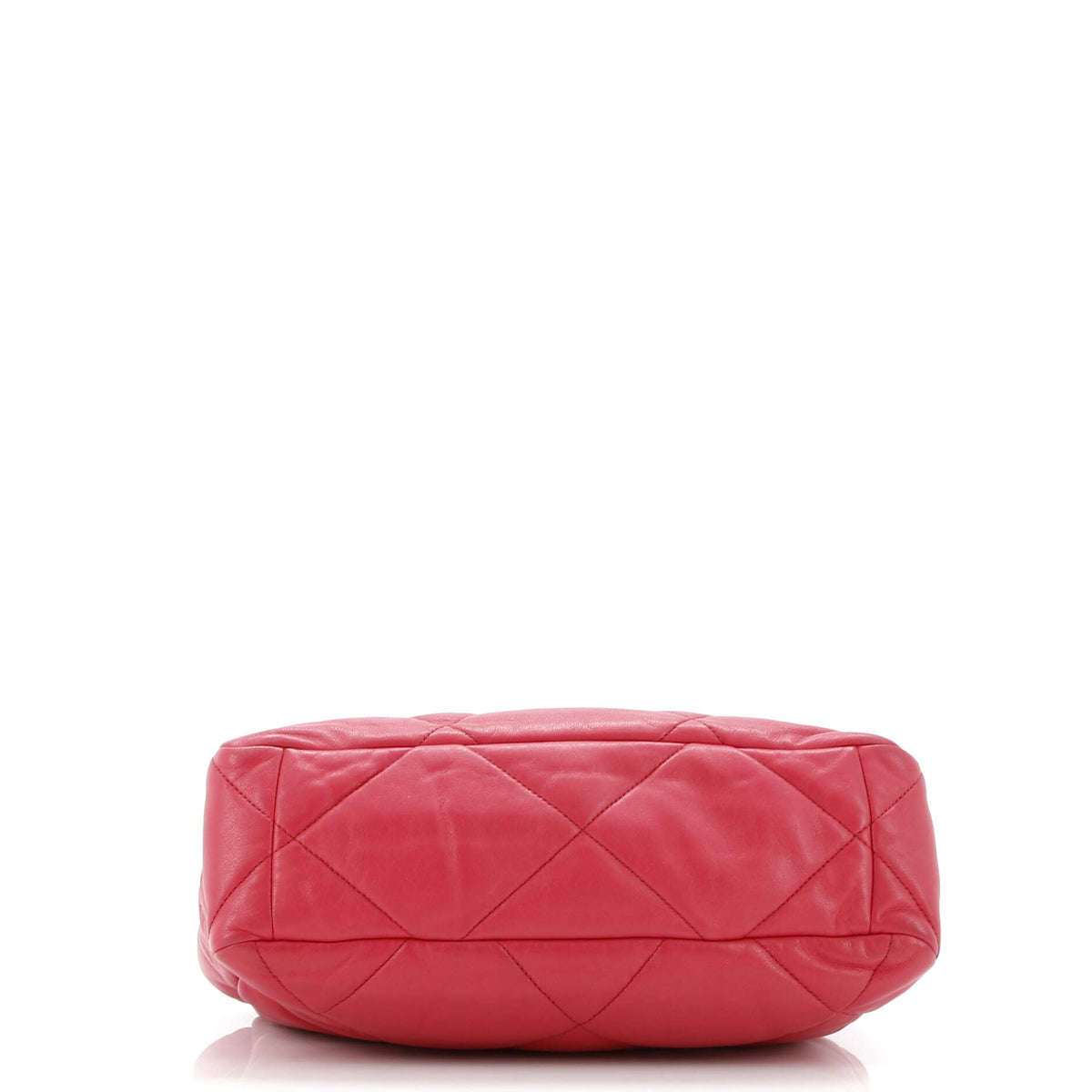 19 Flap Bag Quilted Leather Large