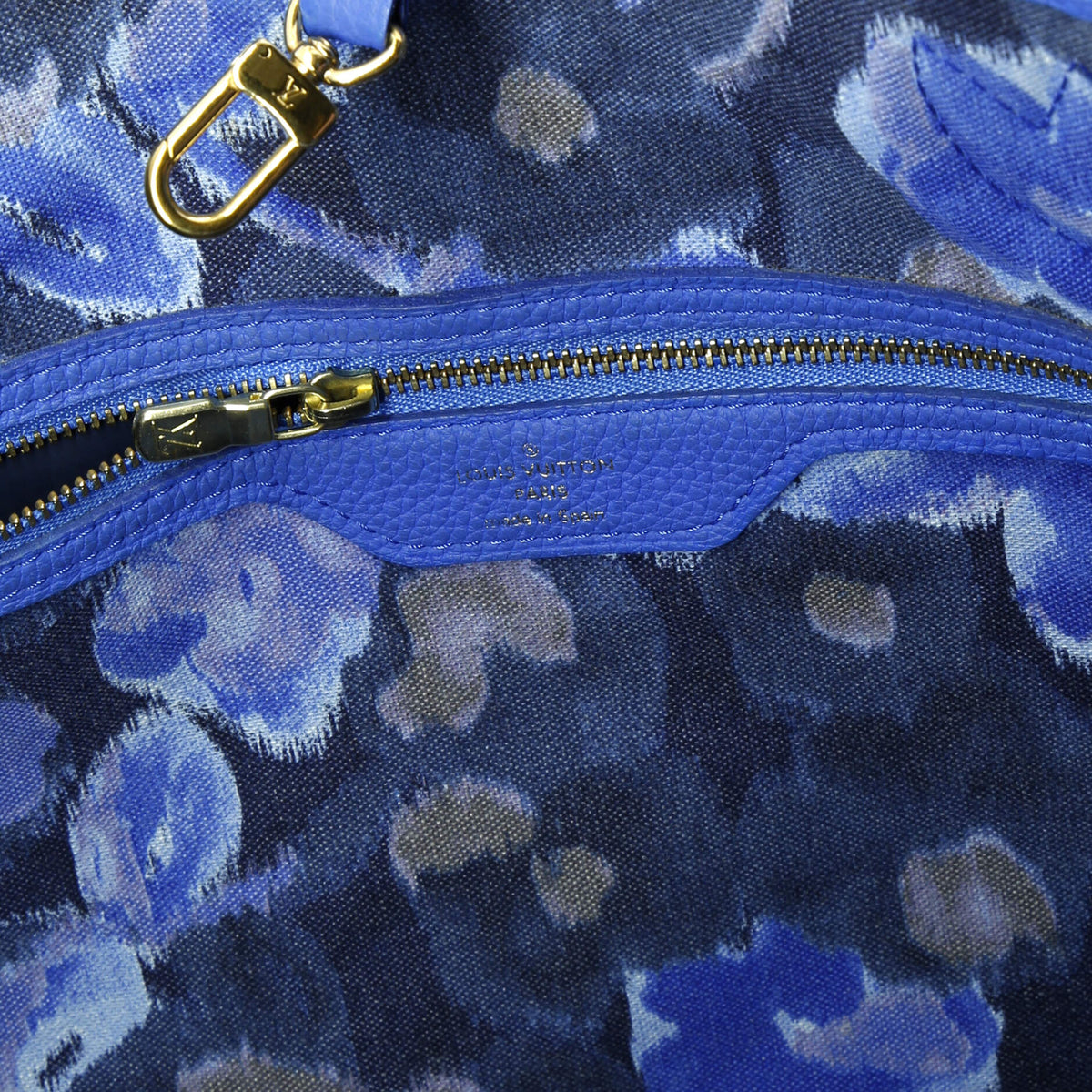 Neverfull Tote Limited Edition Ikat Monogram Canvas with Leather MM