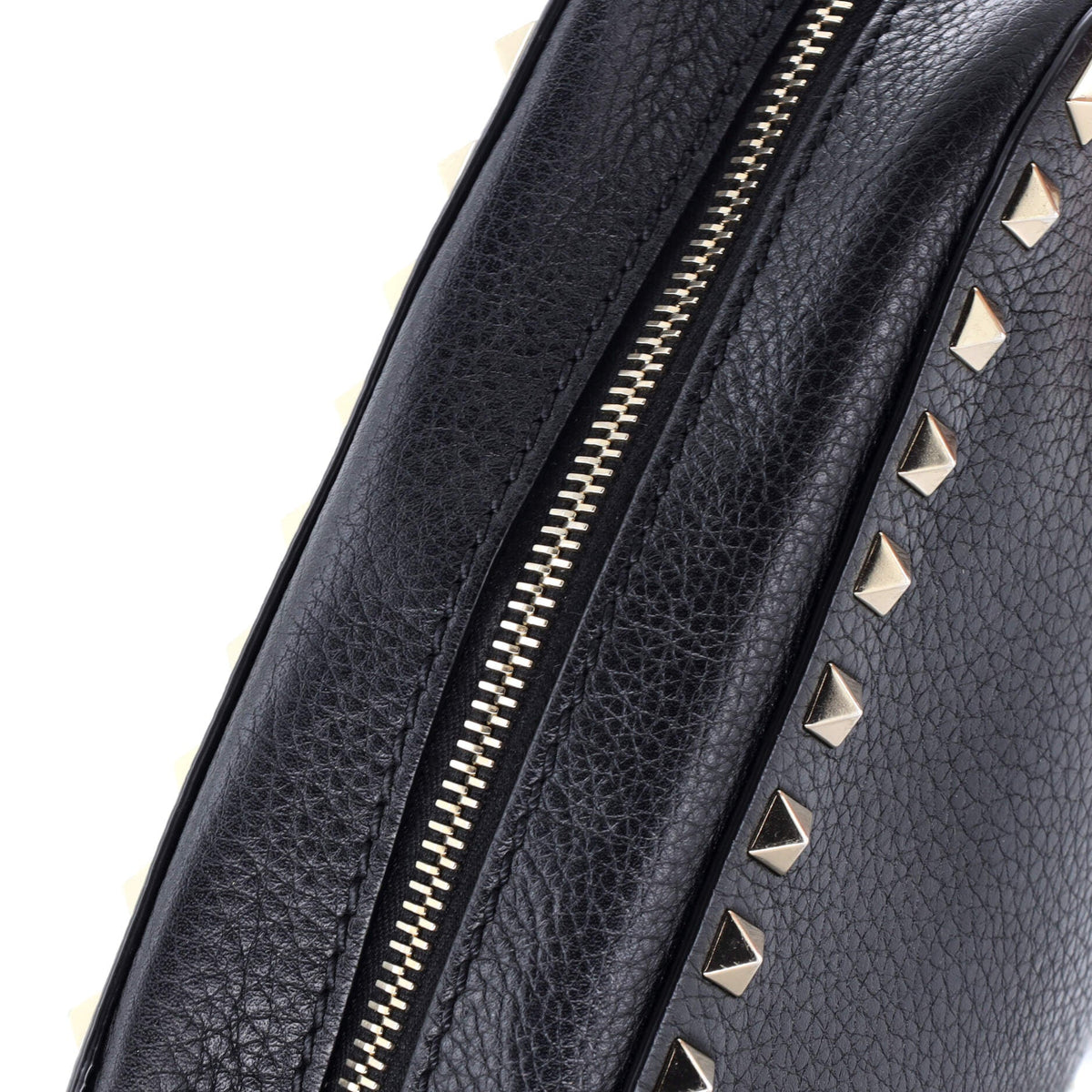 Rockstud Camera Crossbody Bag Leather