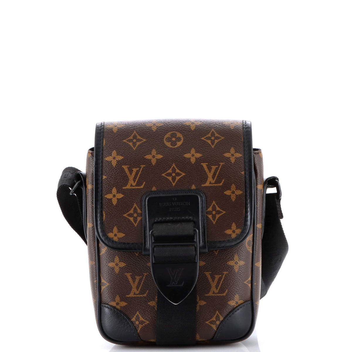 Archy Messenger Bag Macassar Monogram Canvas PM