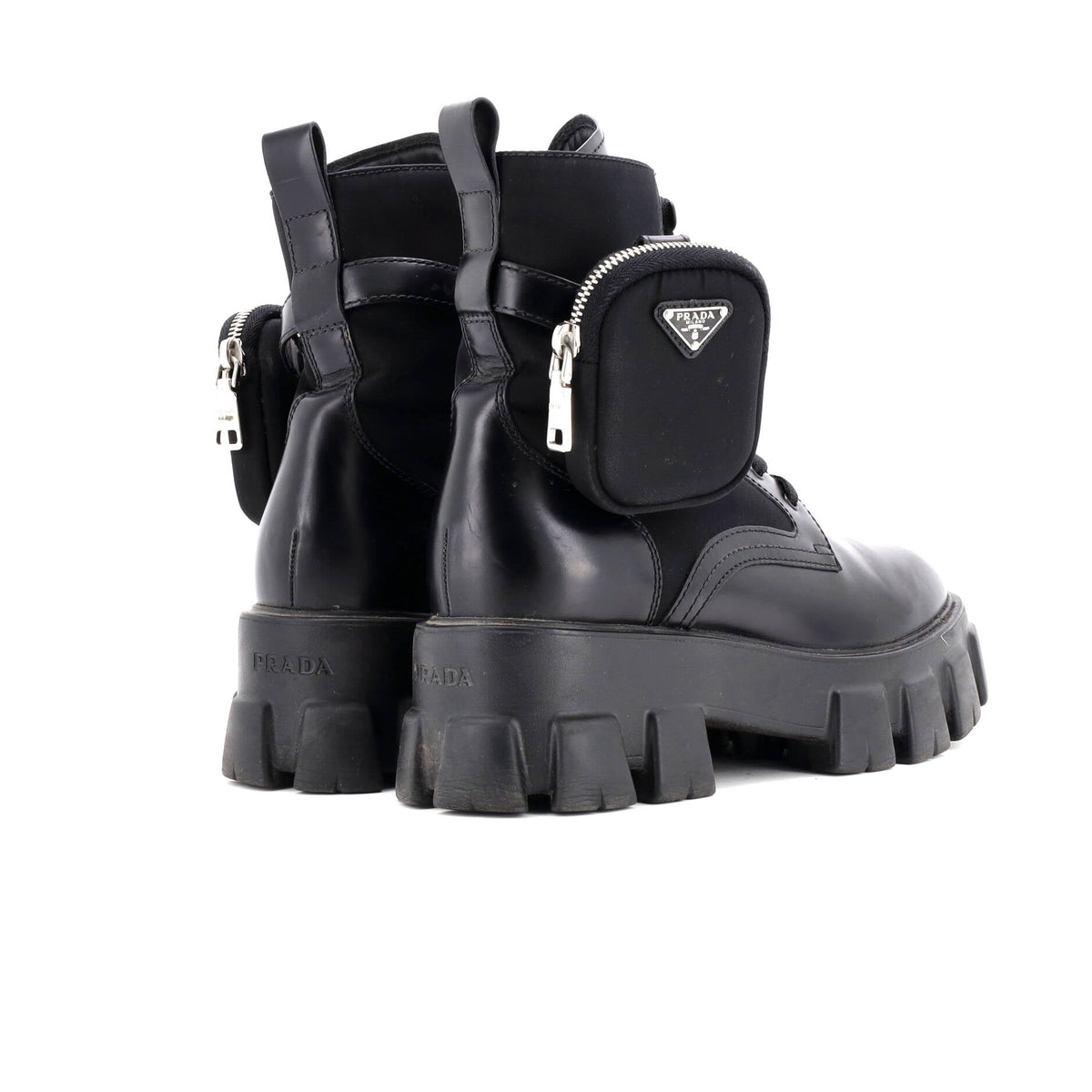 Monolith Combat Boots Leather and Nylon