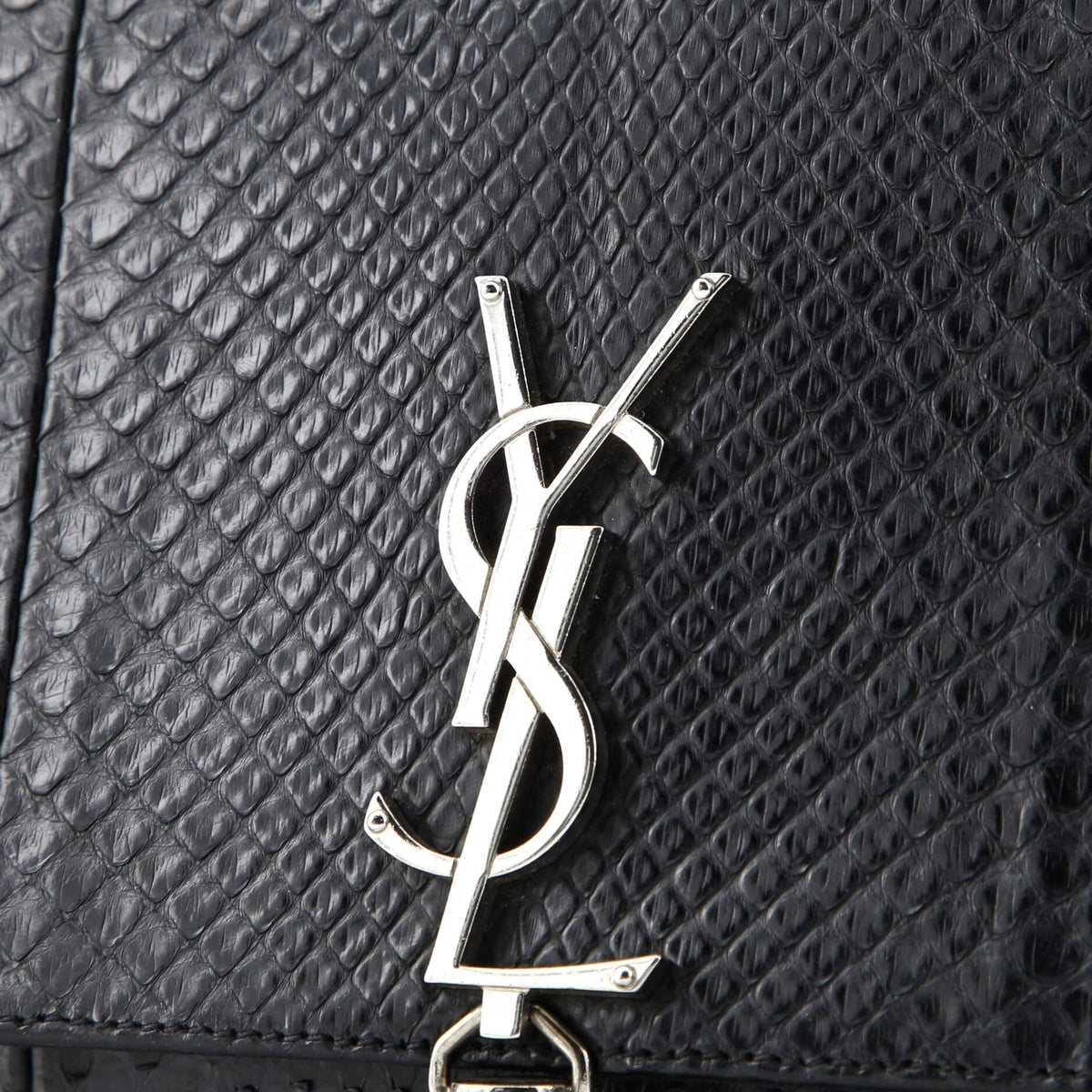 Classic Monogram Tassel Crossbody Bag Python Medium