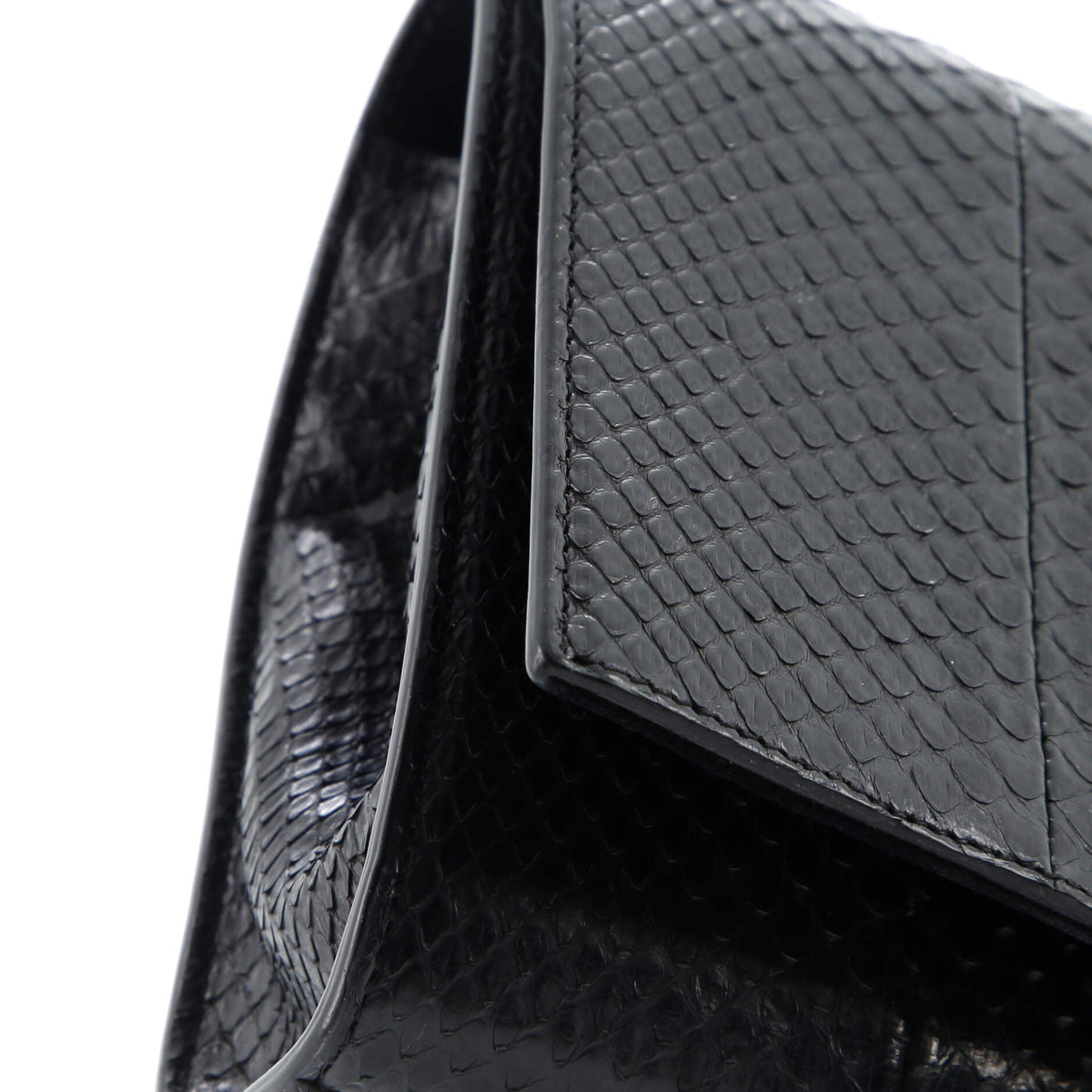 Classic Monogram Tassel Crossbody Bag Python Medium