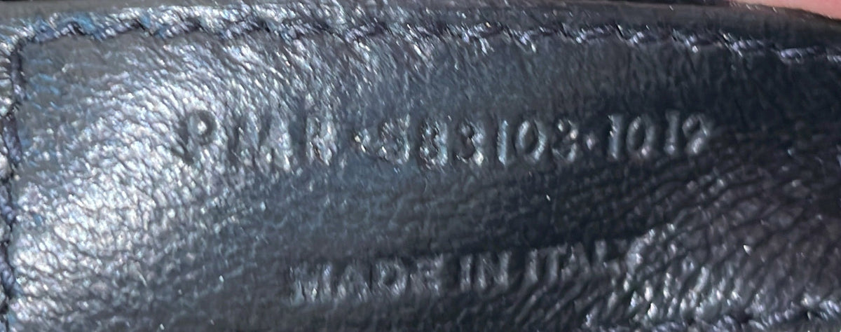 Niki Chain Wallet Matelasse Chevron Leather