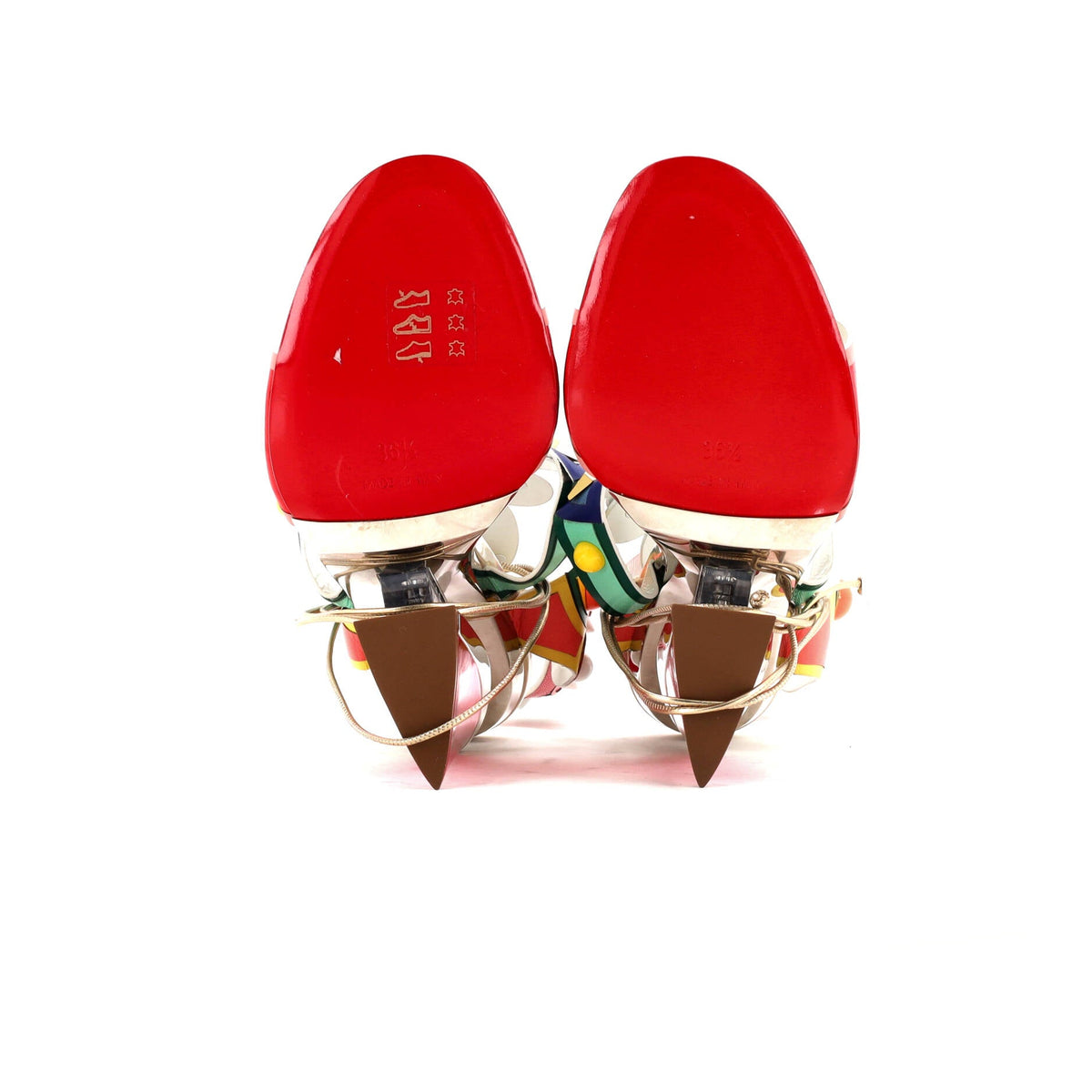 Womens Papagaya Levita Wedge Sandals Leather