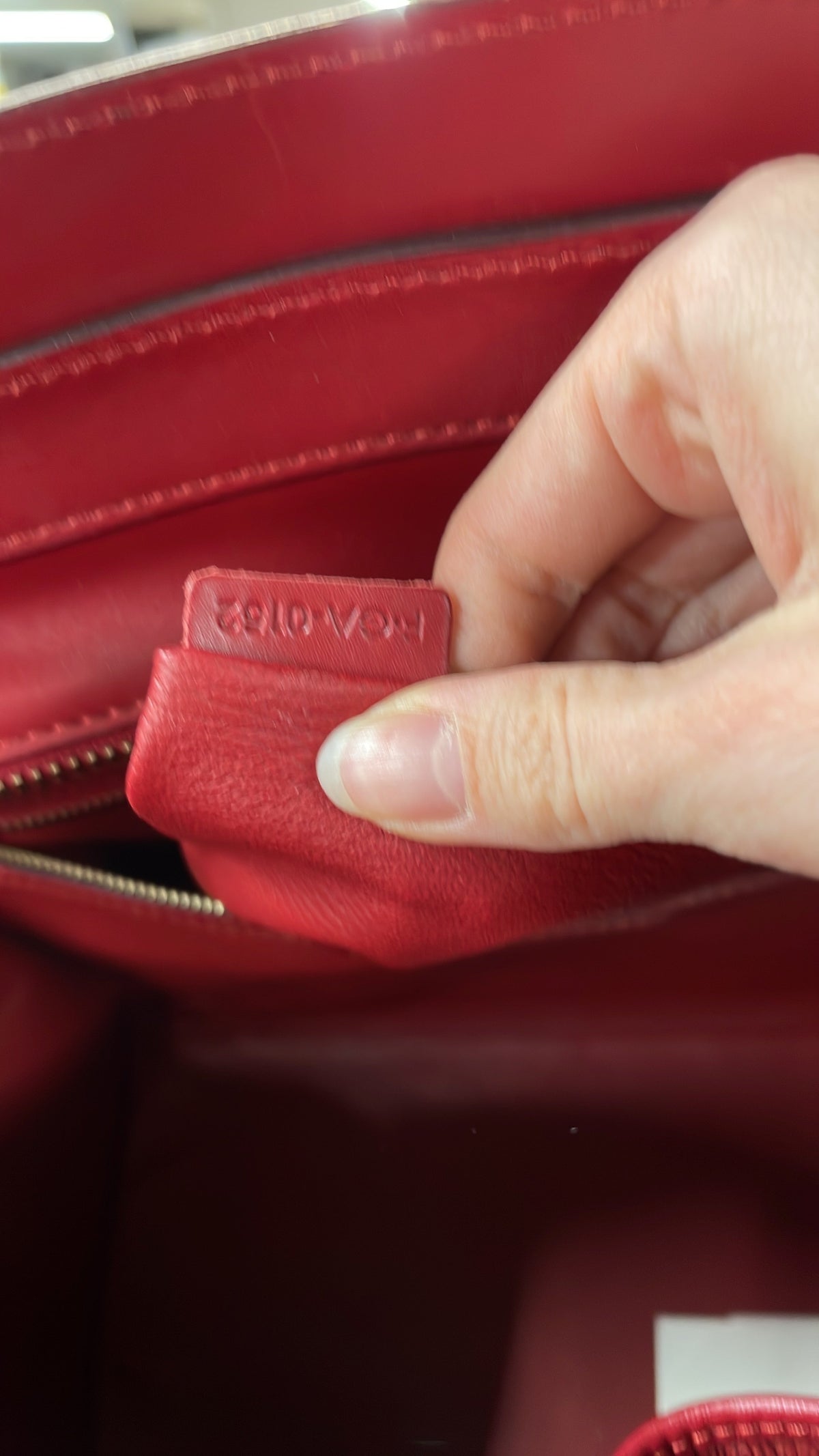 Luggage Bag Smooth Leather Mini