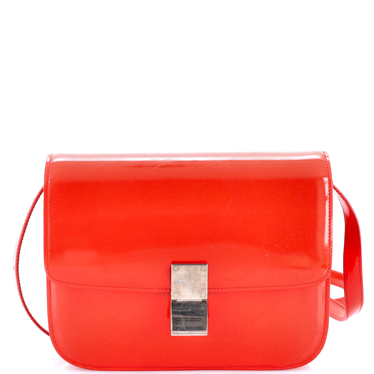 Classic Box Bag Spazzolato Calfskin Medium