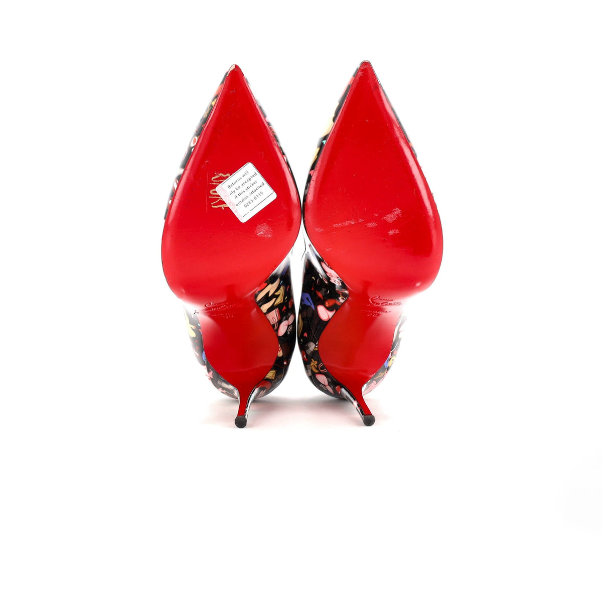 Women's Hot Chick Pumps Printed Patent 100