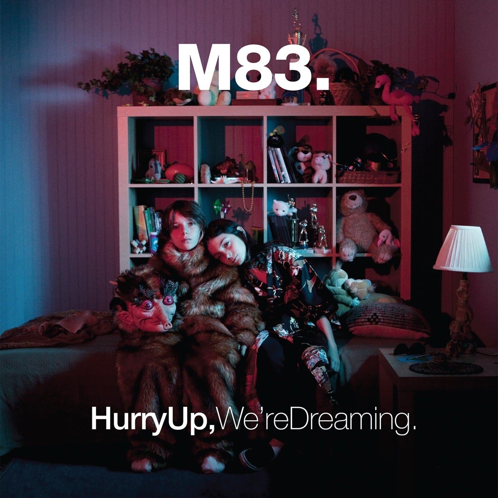 M83 - Hurry Up, We're Dreaming 2x Clear Pink / Clear Blue Vinyl LP Reissue