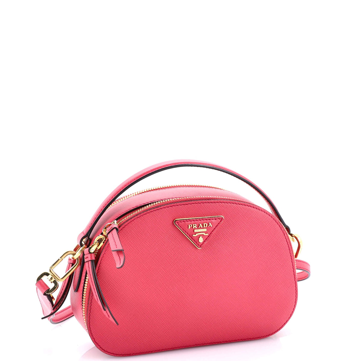 Odette Top Handle Bag Saffiano Leather Small