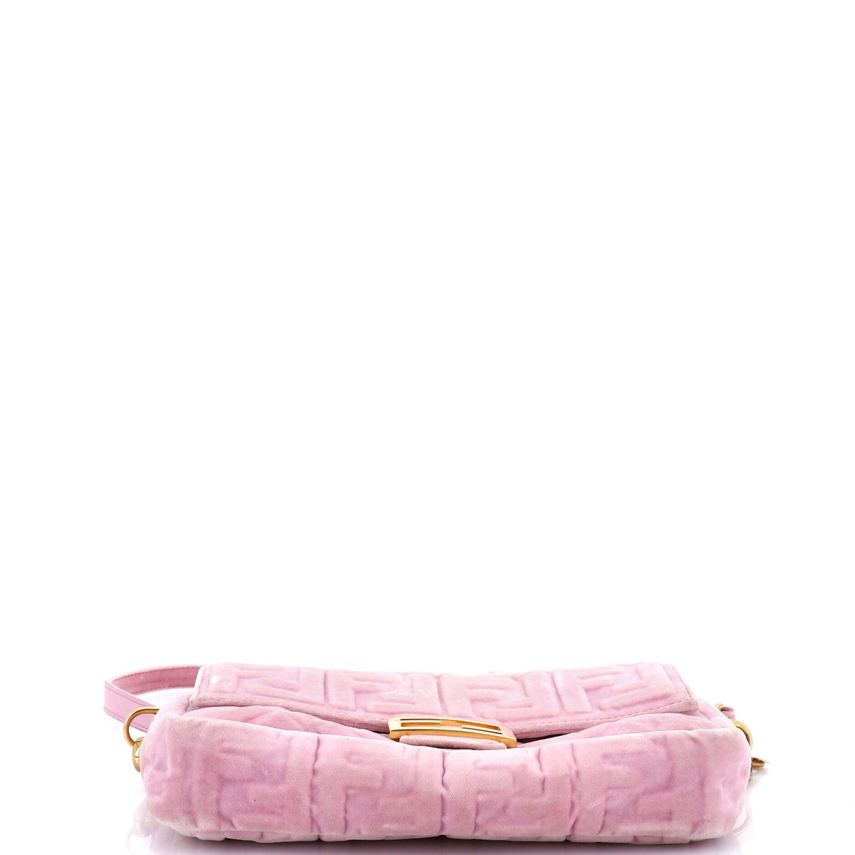 Baguette NM Bag Zucca Embossed Velvet Medium