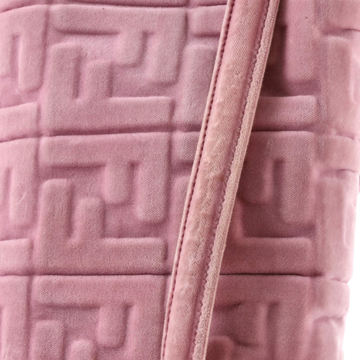 Baguette NM Bag Zucca Embossed Velvet Medium