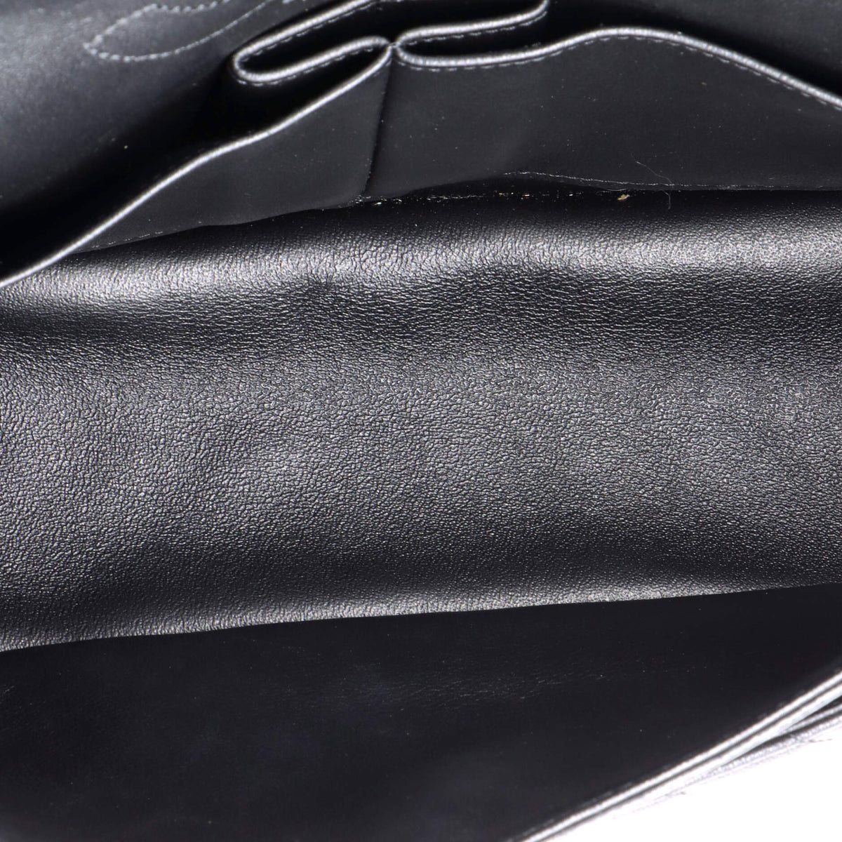 So Black Reissue 2.55 Flap Bag Chevron Sheepskin 226