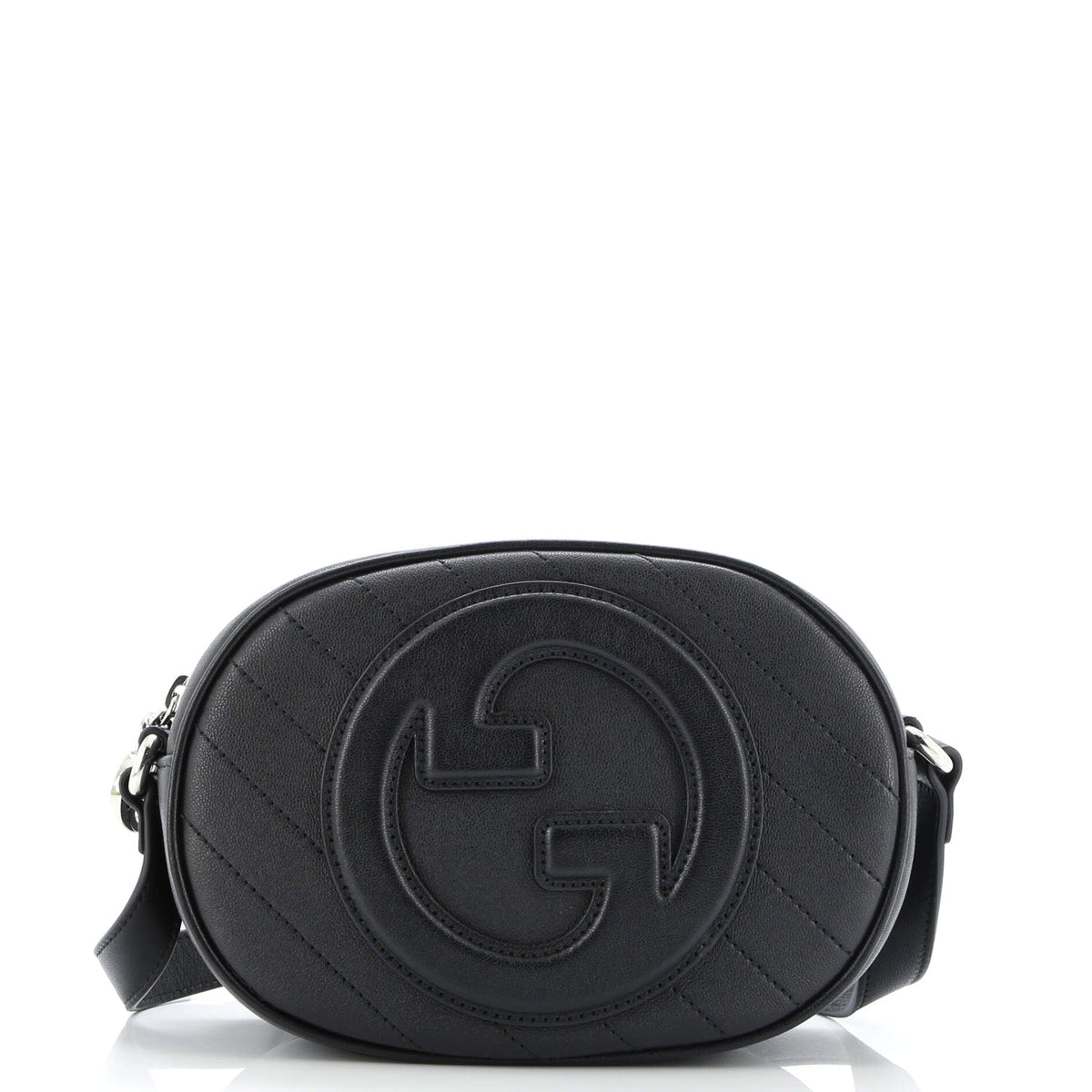 Blondie NM Camera Shoulder Bag Diagonal Quilted Leather Small