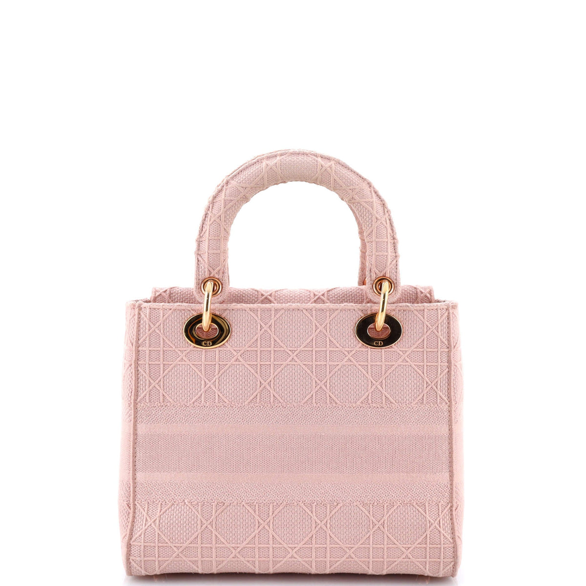 Lady D-Lite Bag Cannage Embroidered Canvas Medium