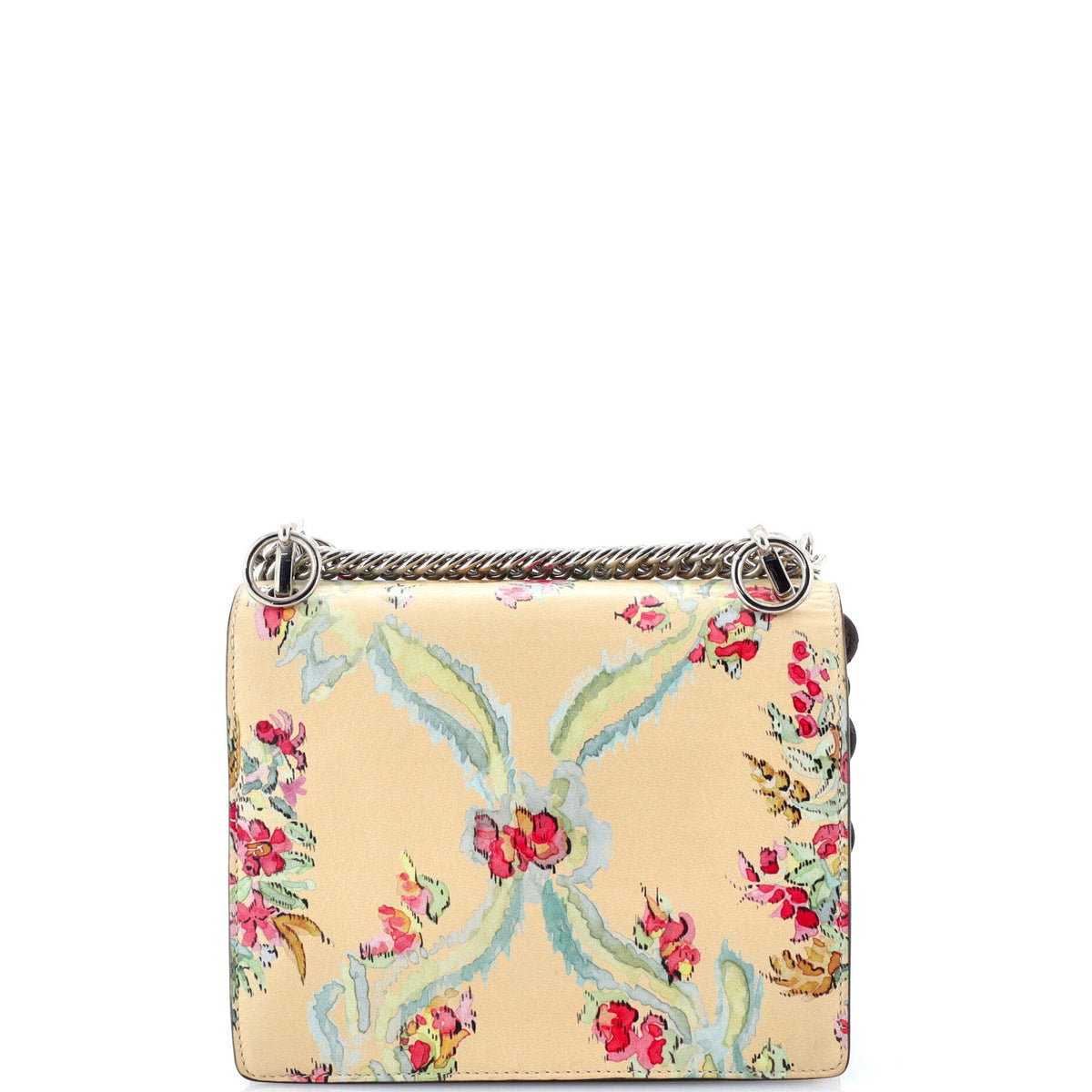 Kan I Bag Embellished Printed Leather Small