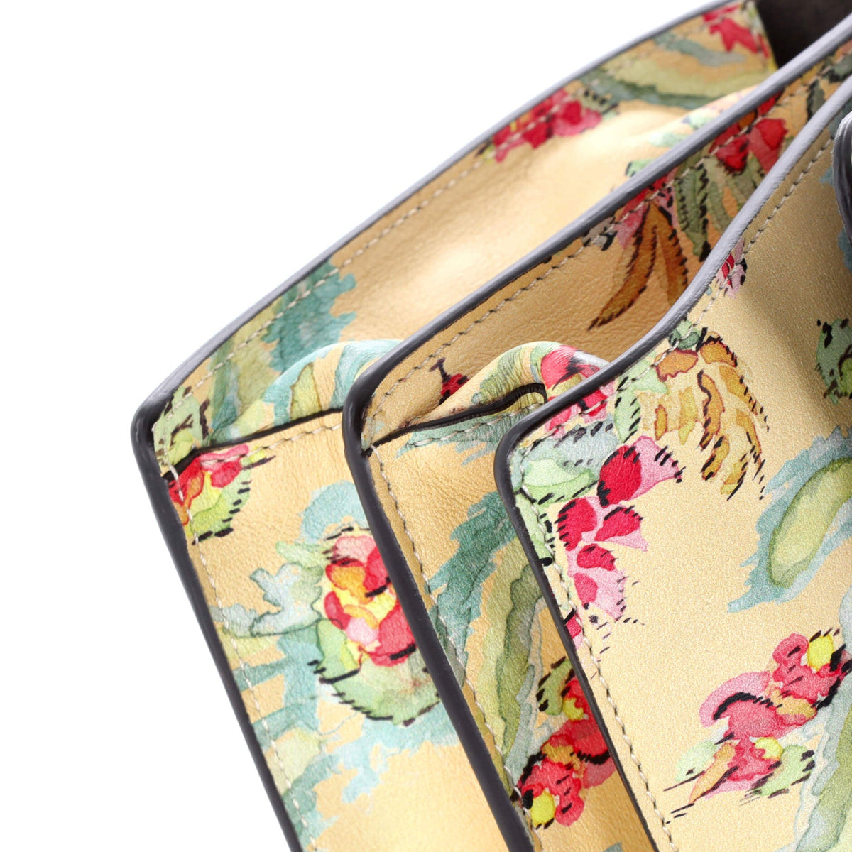 Kan I Bag Embellished Printed Leather Small