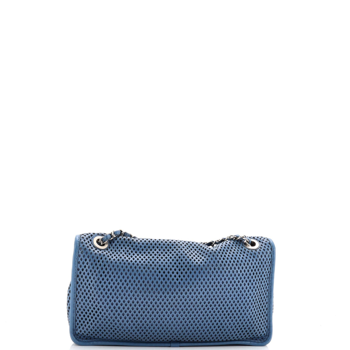 Up In The Air Flap Bag Perforated Leather Medium