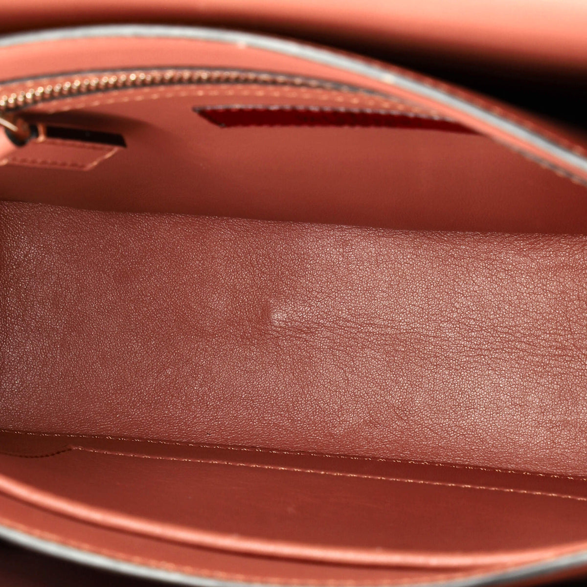 Turnlock Top Handle Bag Leather with Micro Rockstuds Medium
