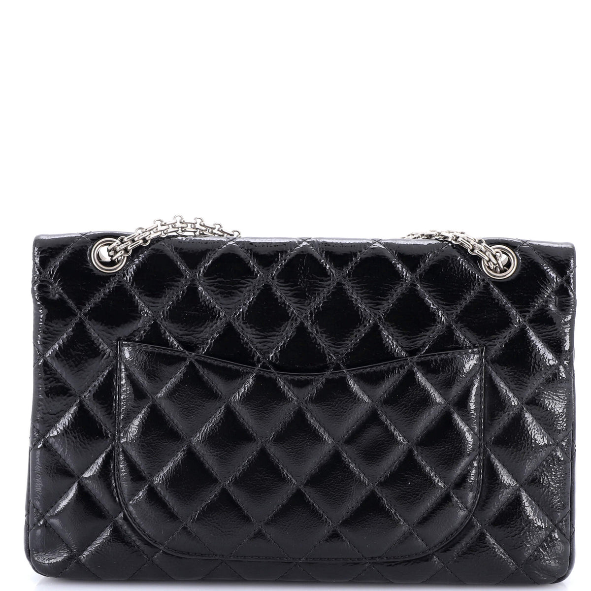Reissue 2.55 Flap Bag Quilted Patent Caviar 226