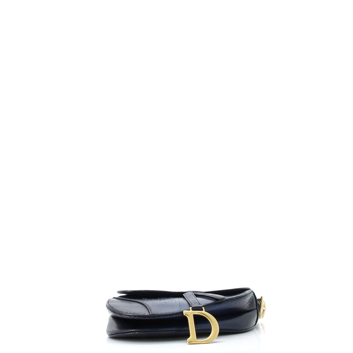 Saddle Handbag Python Medium