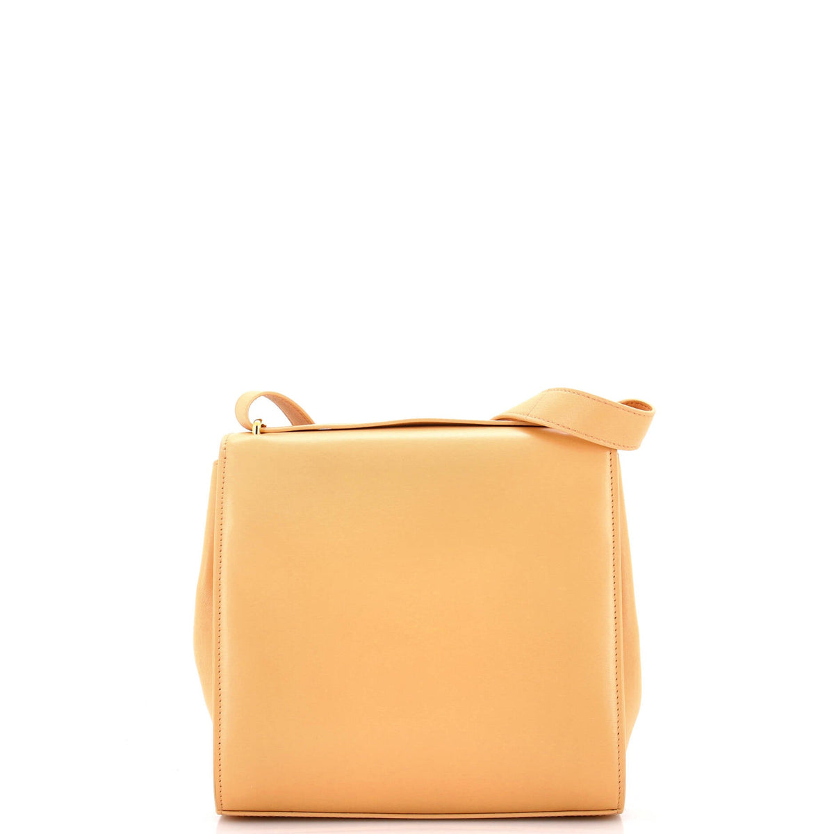 Clip Flap Bag Leather