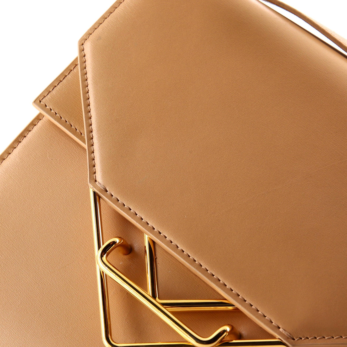 Clip Flap Bag Leather