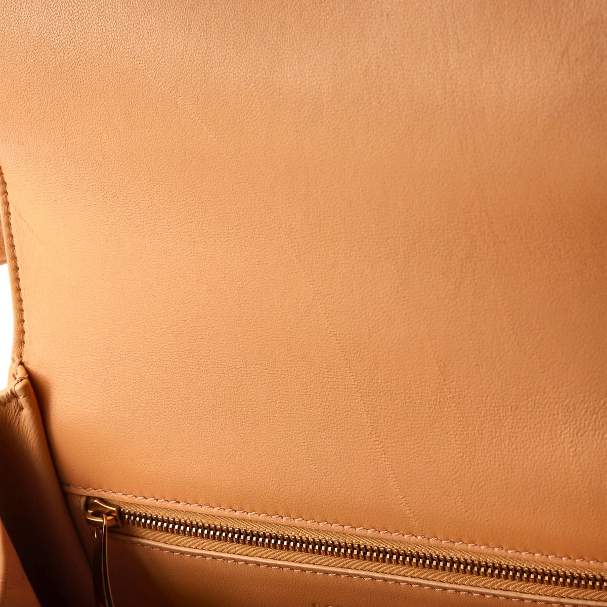 Clip Flap Bag Leather