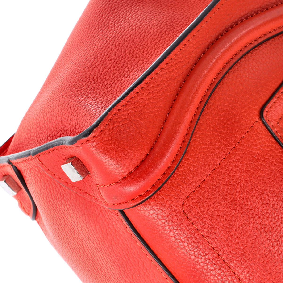 Luggage Bag Smooth Leather Micro