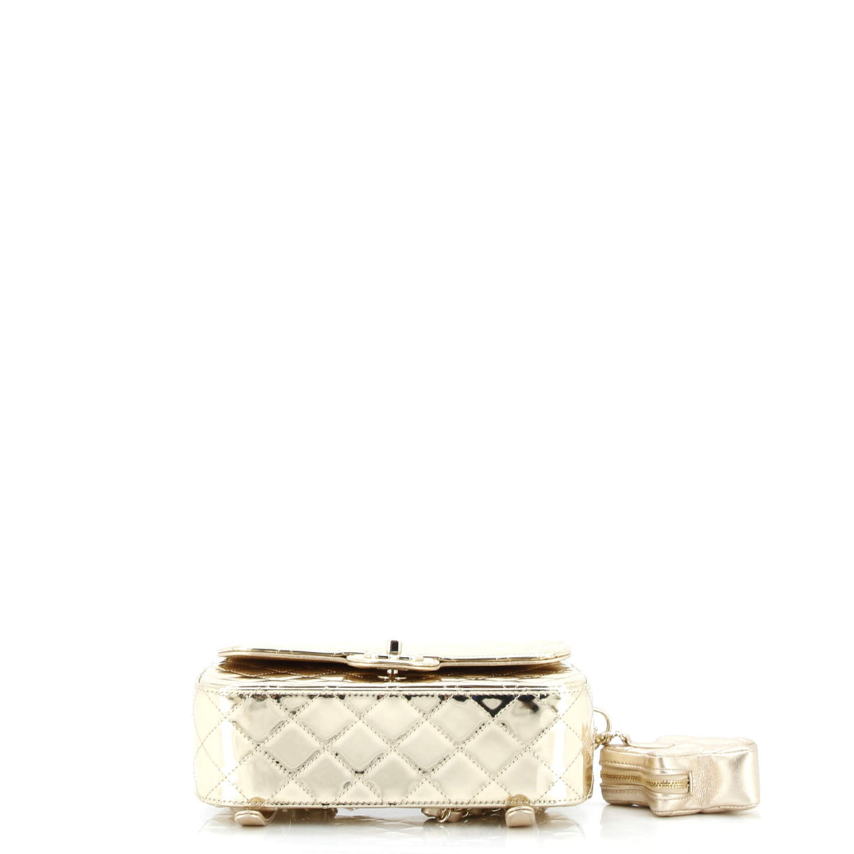 Hollywood Boulevard Backpack with Star Coin Purse Quilted Metallic Leather