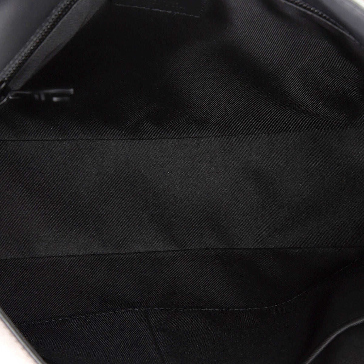 Robusto Briefcase Monogram Canvas and Taiga Leather