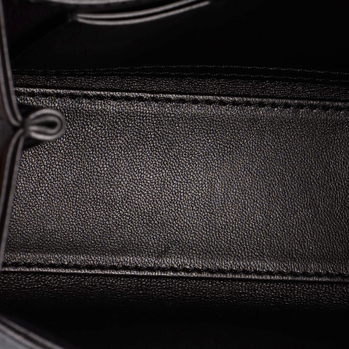 One Stud Top Handle Flap Bag Leather Mini