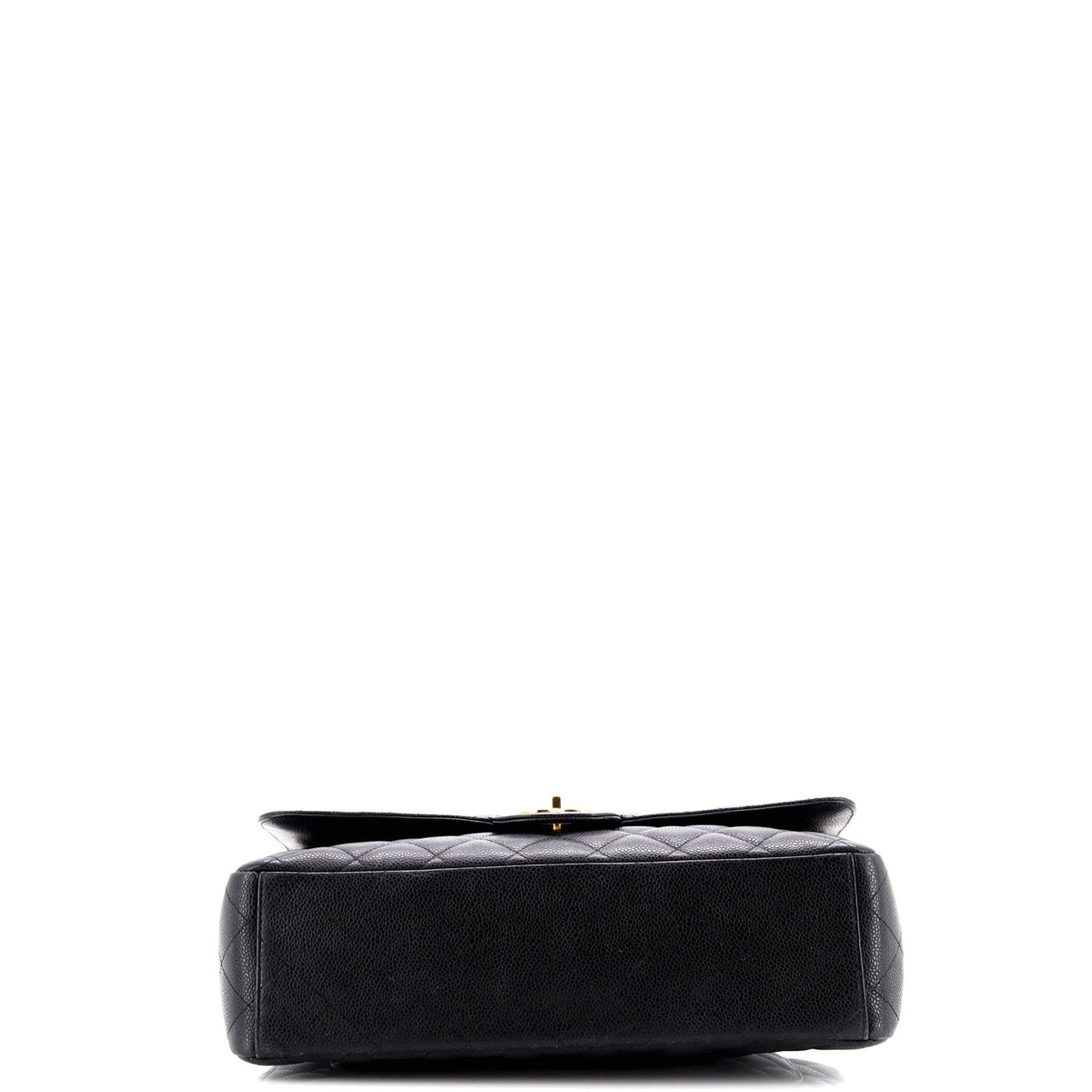 Classic Double Flap Bag Quilted Caviar Maxi