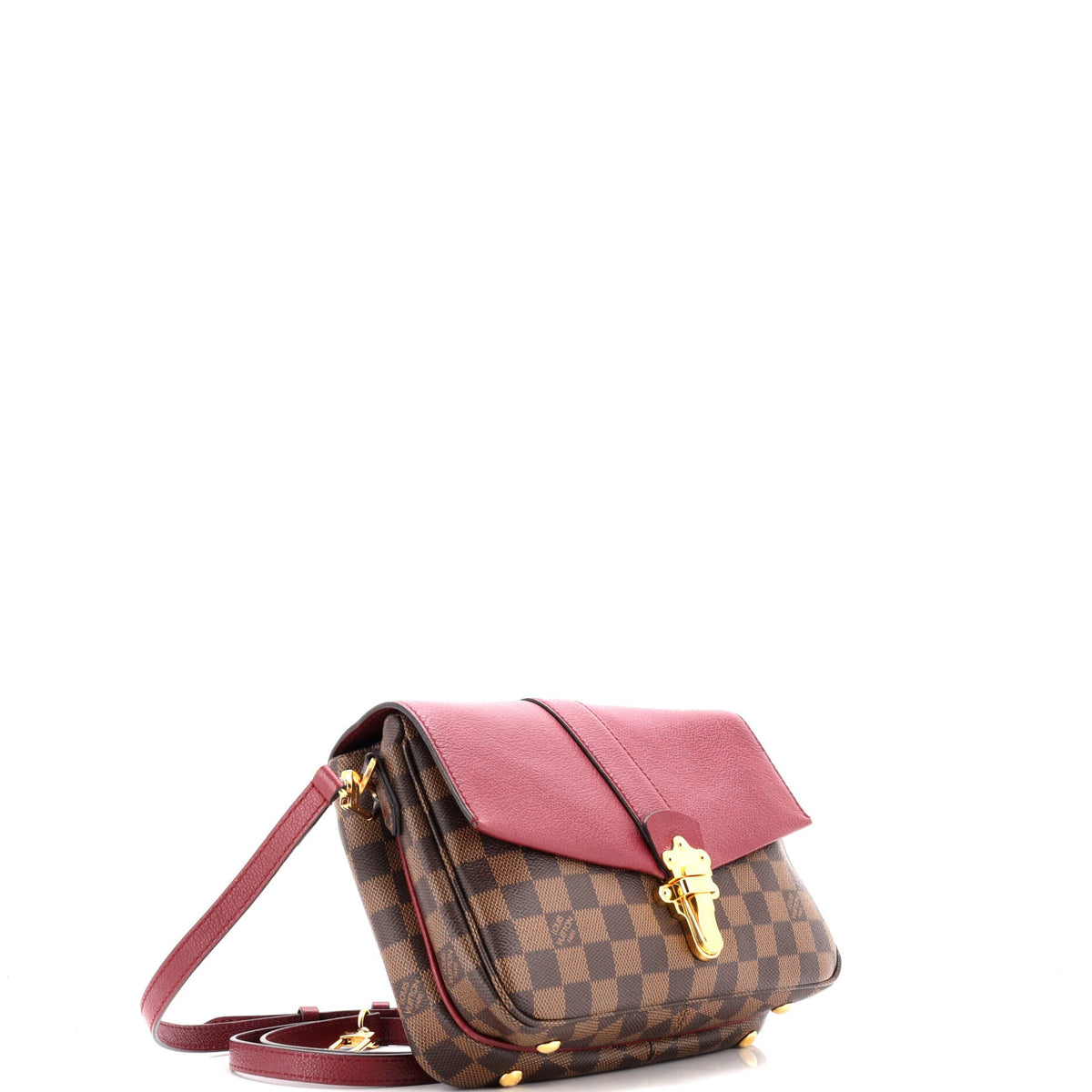 Clapton Handbag Damier and Leather PM