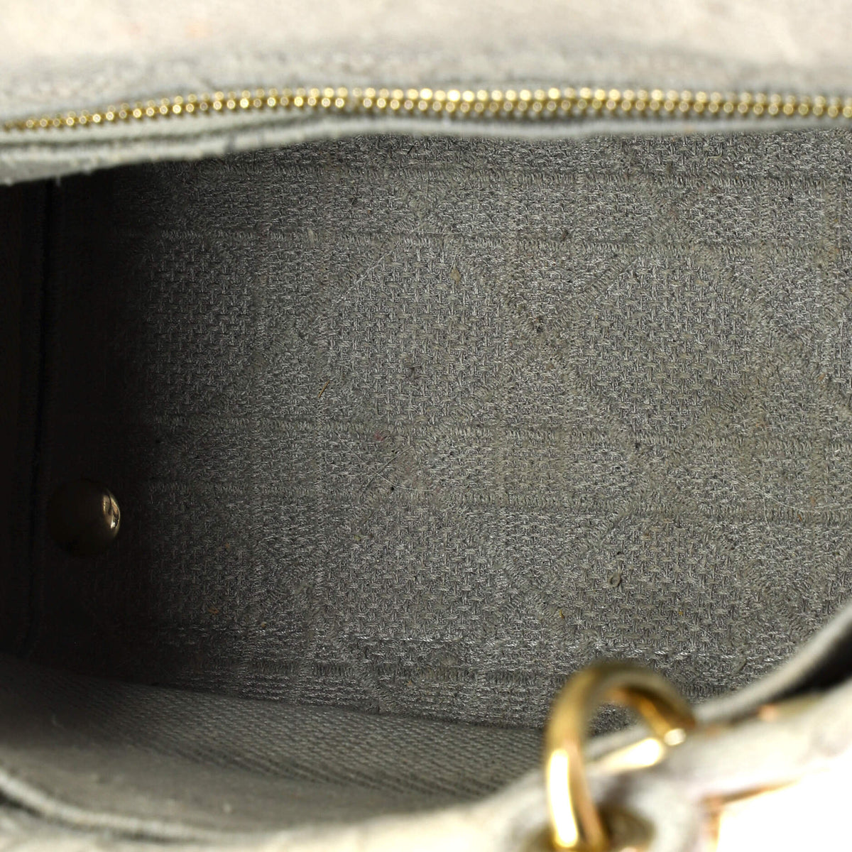 Lady D-Lite Bag Cannage Embroidered Canvas Medium