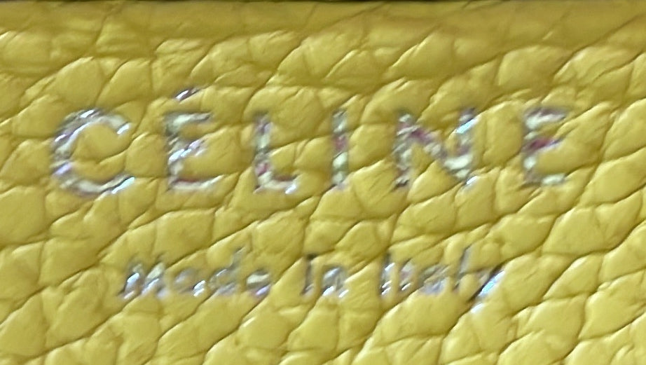 Luggage Bag Grainy Leather Nano