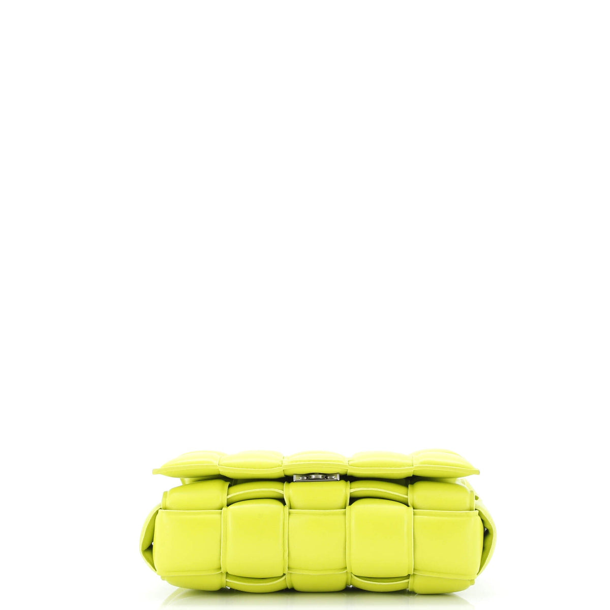 Cassette Crossbody Bag Padded Maxi Intrecciato Leather