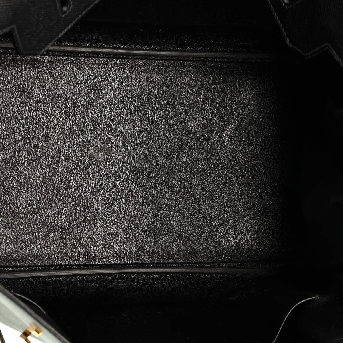 Birkin Handbag Noir Epsom with Gold Hardware 35