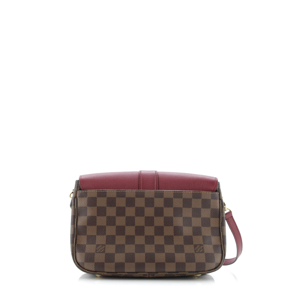 Clapton Handbag Damier and Leather PM