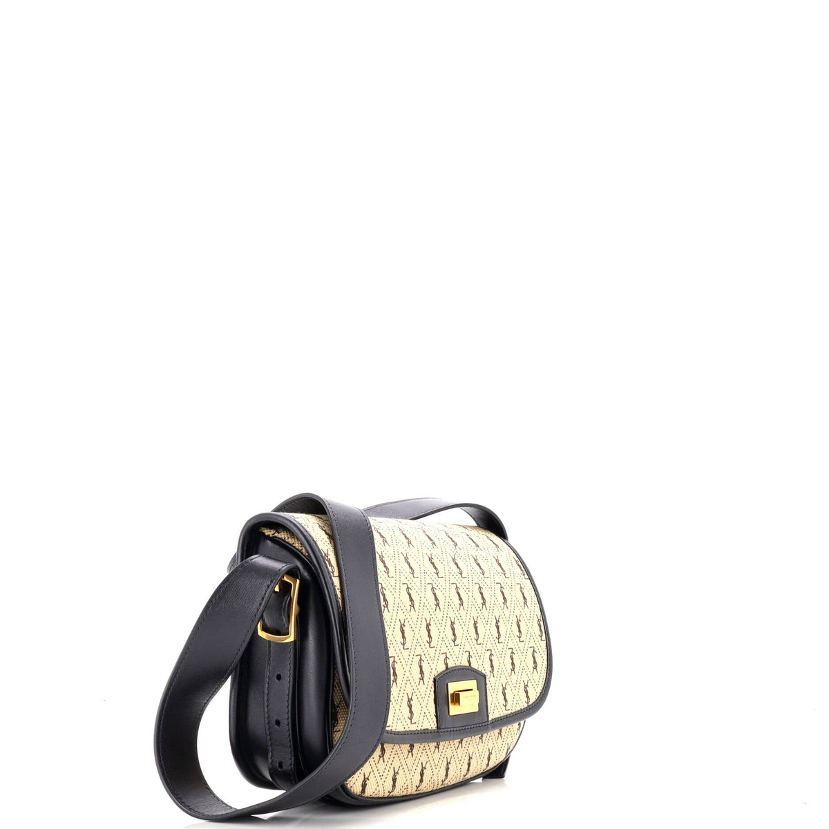 Flap Satchel Monogram All Over Canvas and Leather Medium