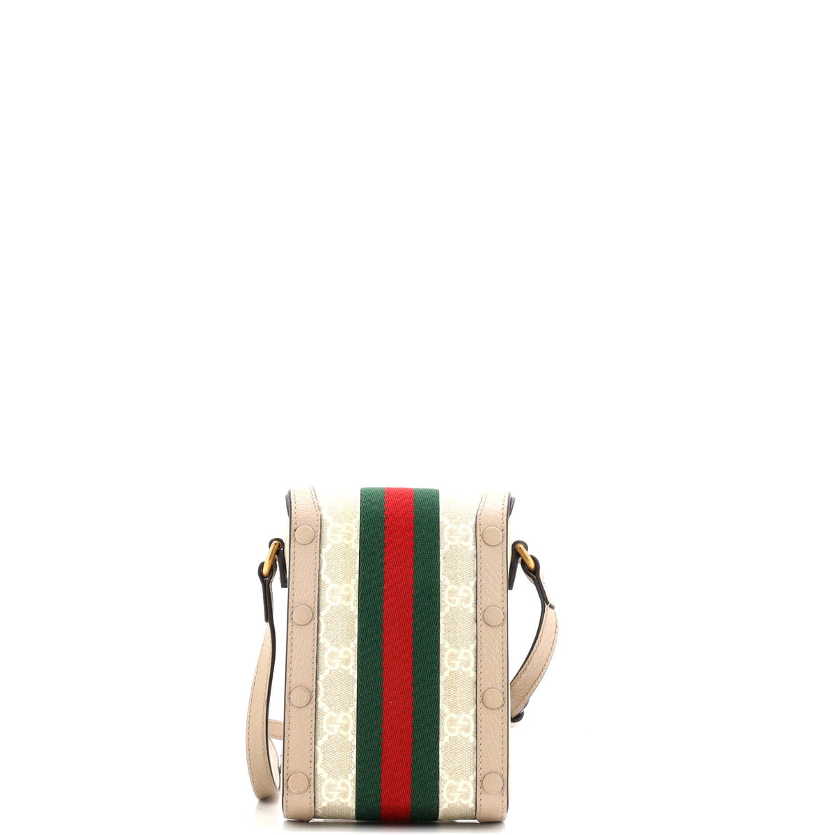 Ophidia Vertical Flap Crossbody Bag GG Coated Canvas Mini