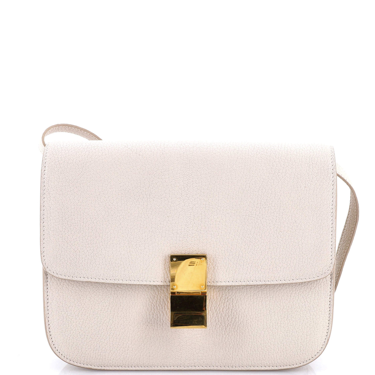 Classic Box Bag Grainy Leather Medium