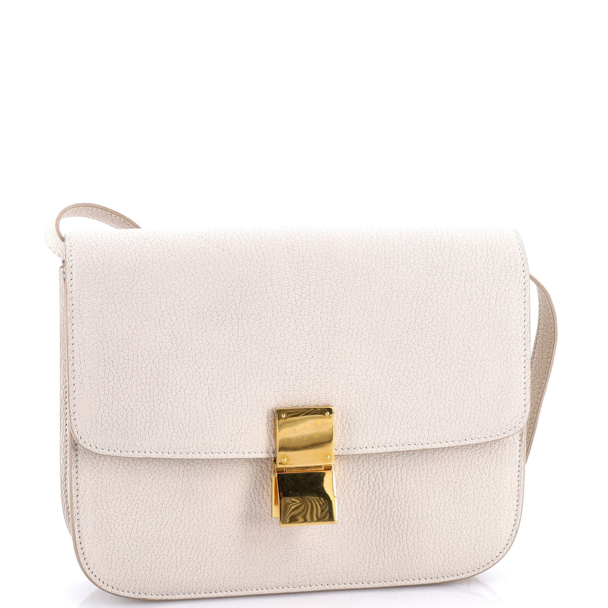 Classic Box Bag Grainy Leather Medium