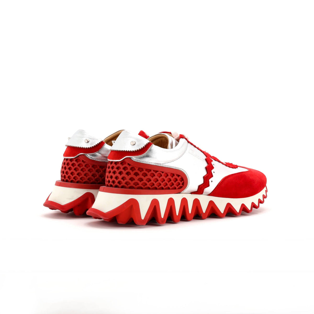 Loubishark Sneakers Leather and Suede